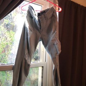 Hollister low rise boyfriend jeans